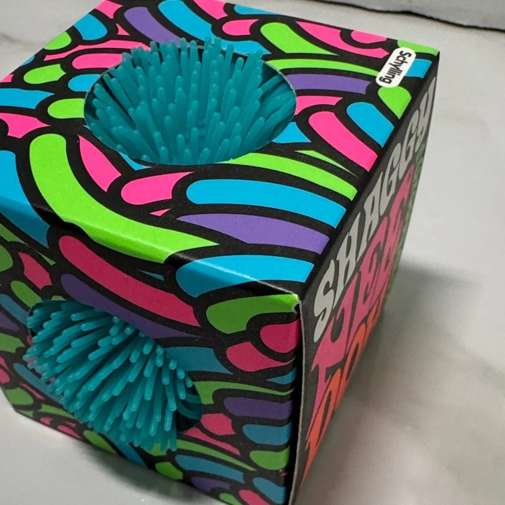 New NeeDoh Shaggy. The Groovy Glob - Teal - Picture 13 of 15